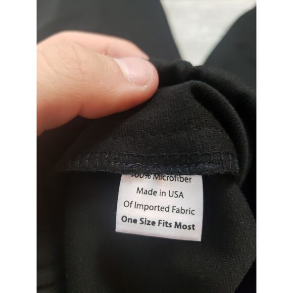 EUC M2 Jersey Wide Pants Black Soft Microfiber One Size Fits Most One Pocket - Picture 5 of 6